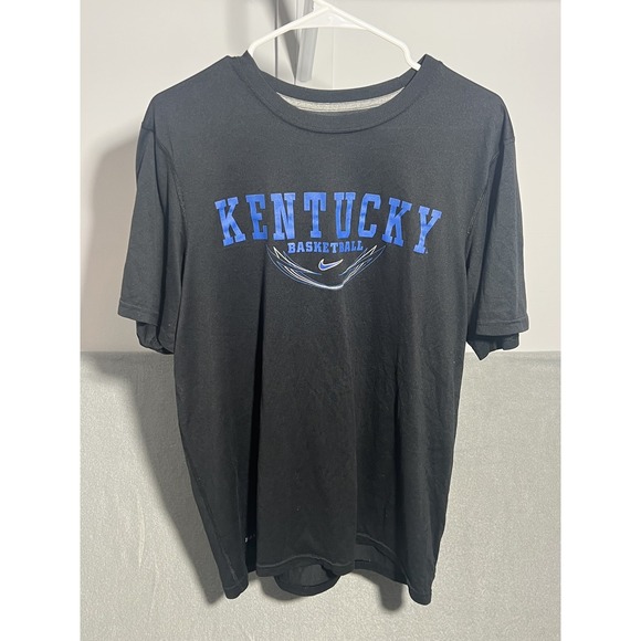 Nike Other - Nike Dri-FIT Kentucky Basketball T-Shirt Men's Black Blue Size M Athletic Tee